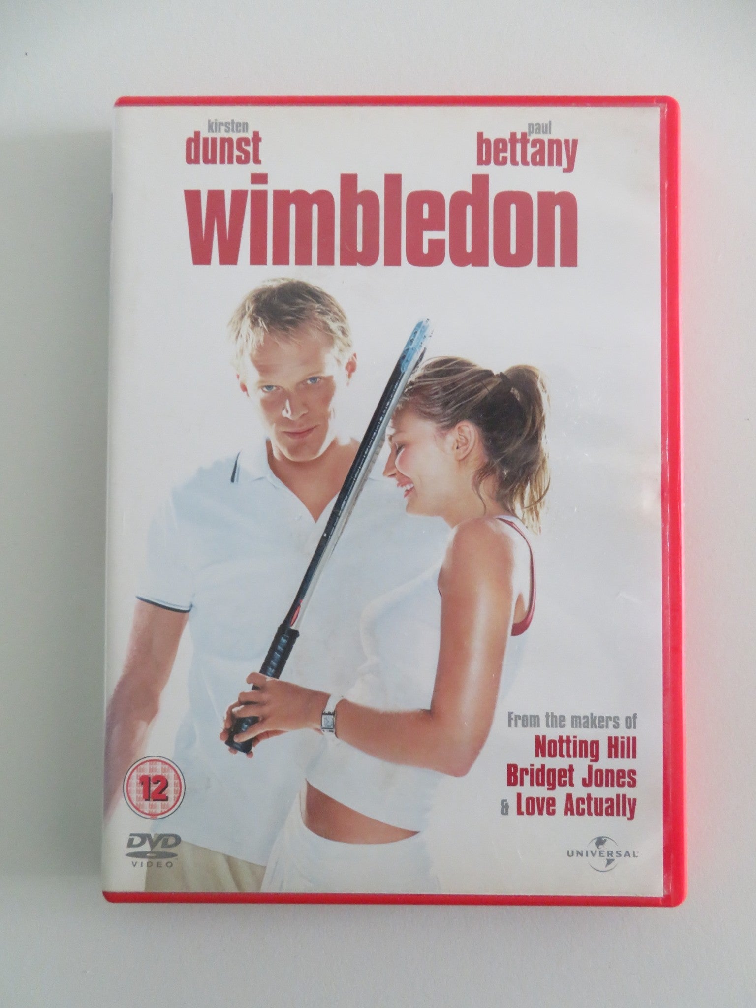 WIMBLEDON (DVD) KIRSTEN DUNST PAUL BETTANY 2004 REGION 2 Movie posters