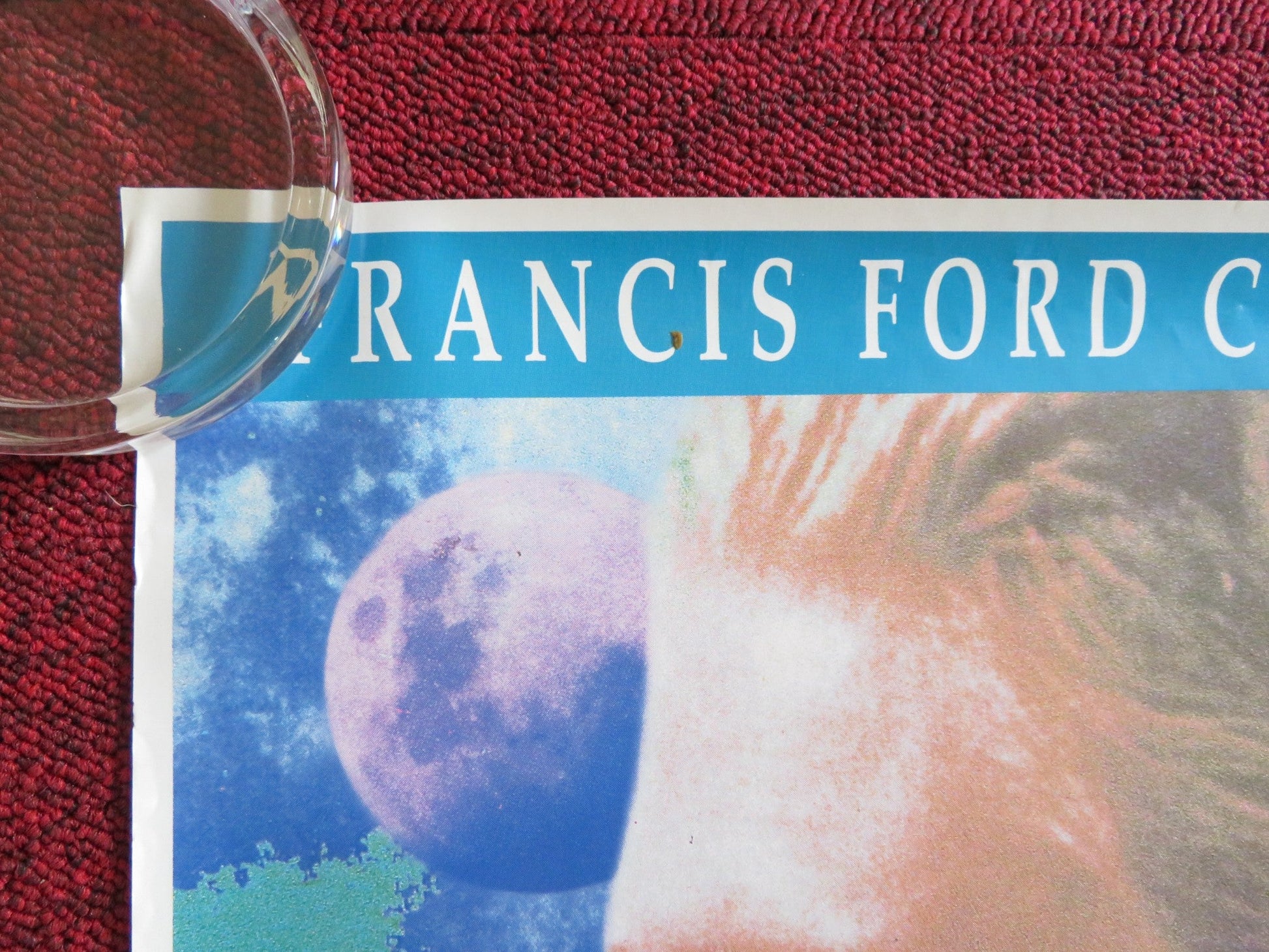 WIND VHS VIDEO POSTER ROLLED JENNIFER GREY MATTHEW MODINE 1992 Rendezvous Cinema Movie posters