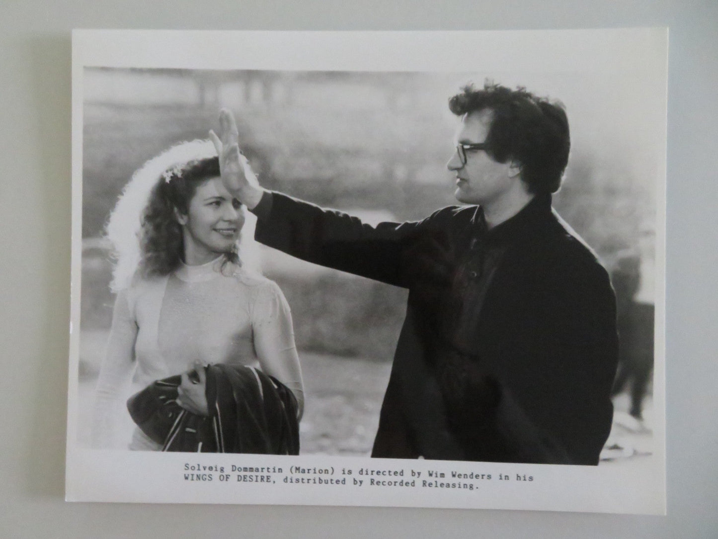 WINGS OF DESIRE MOVIE STILL PHOTO LOT OF 10 PETER FALK BRUNO GANZ DOMMARTIN 1987 Movie posters