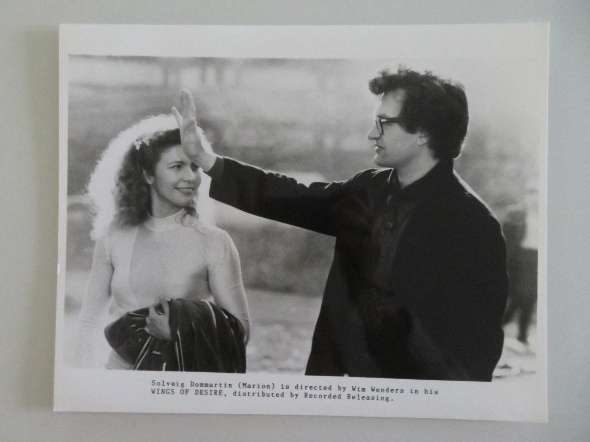 WINGS OF DESIRE MOVIE STILL PHOTO LOT OF 10 PETER FALK BRUNO GANZ DOMMARTIN 1987 Movie posters