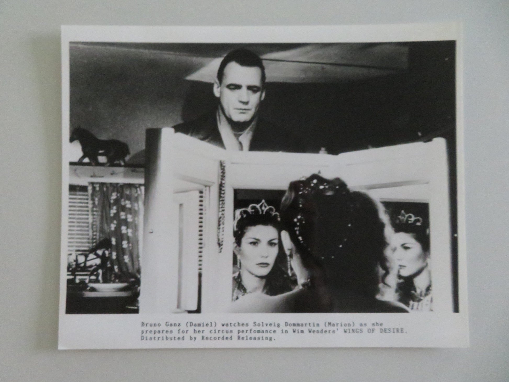 WINGS OF DESIRE MOVIE STILL PHOTO LOT OF 10 PETER FALK BRUNO GANZ DOMMARTIN 1987 Movie posters