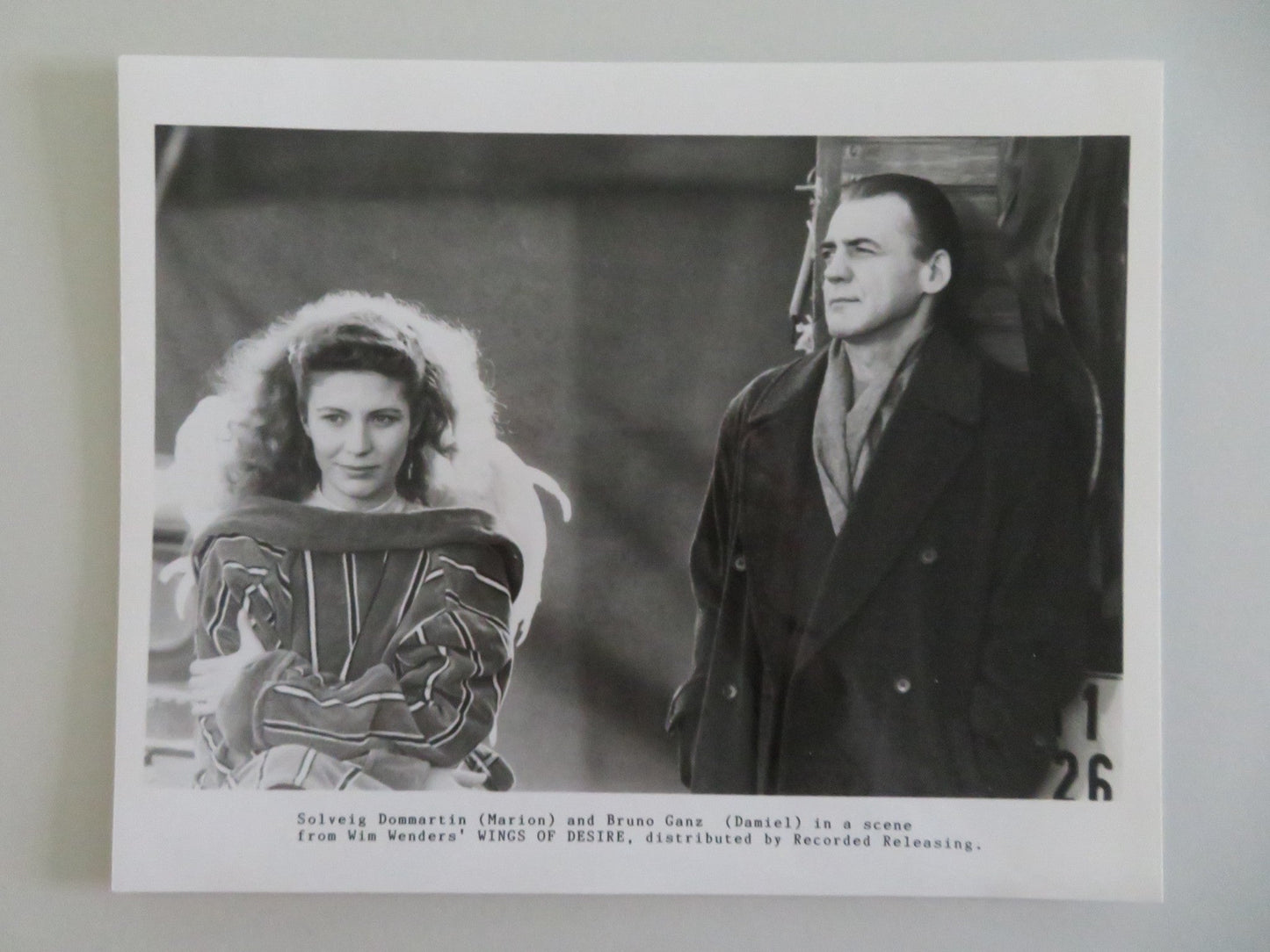 WINGS OF DESIRE MOVIE STILL PHOTO LOT OF 10 PETER FALK BRUNO GANZ DOMMARTIN 1987 Movie posters