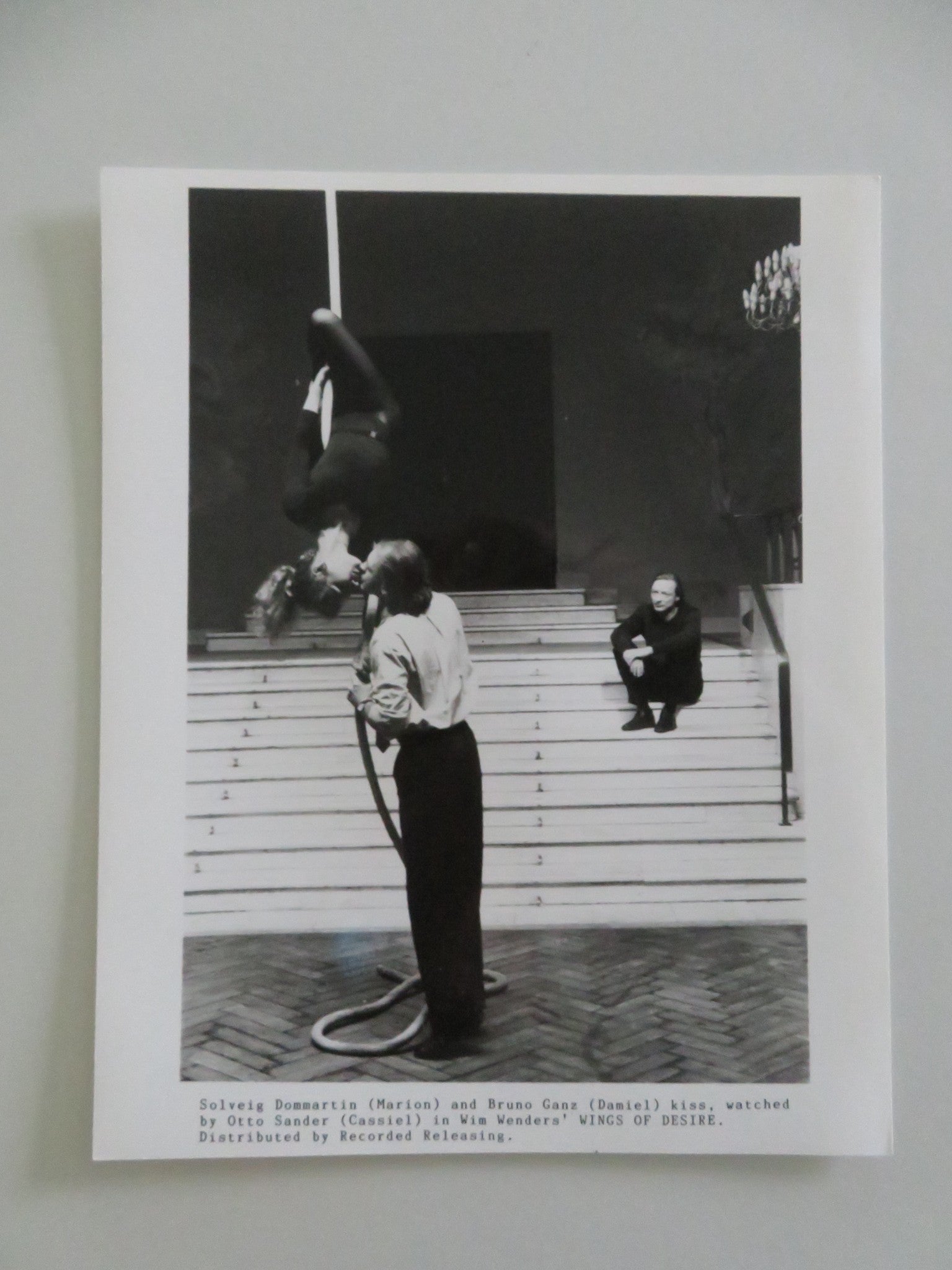 WINGS OF DESIRE MOVIE STILL PHOTO LOT OF 10 PETER FALK BRUNO GANZ DOMMARTIN 1987 Movie posters
