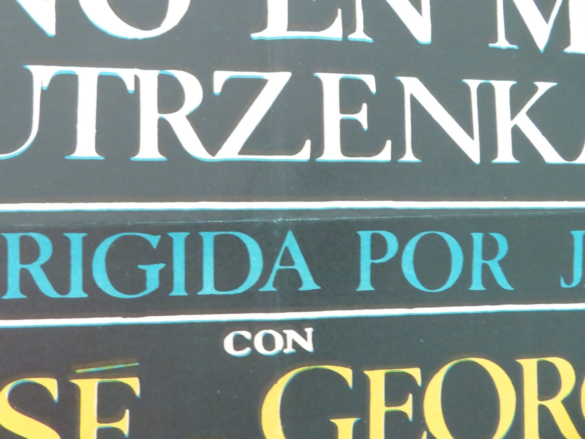 WINTER IN MALLORCA SPANISH POSTER ROLLED LUCIA BOSE CHRISTOPHER SANDFORD 1970 Movie posters