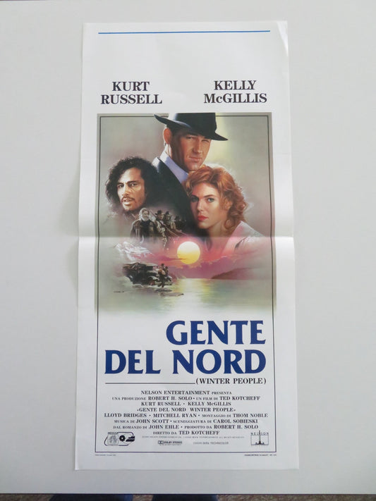 Winter People Italian Locandina Poster Kurt Russell Kelly McGillis 1989 Movie posters