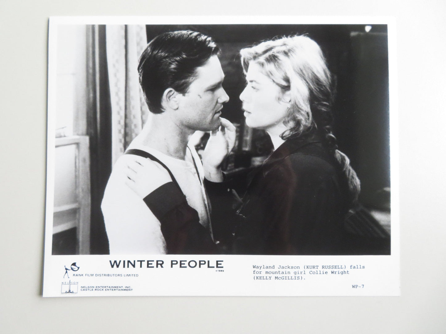 WINTER PEOPLE MOVIE STILL PHOTO LOT OF 9 KURT RUSSELL KELLY MCGILLIS 1989 Movie posters