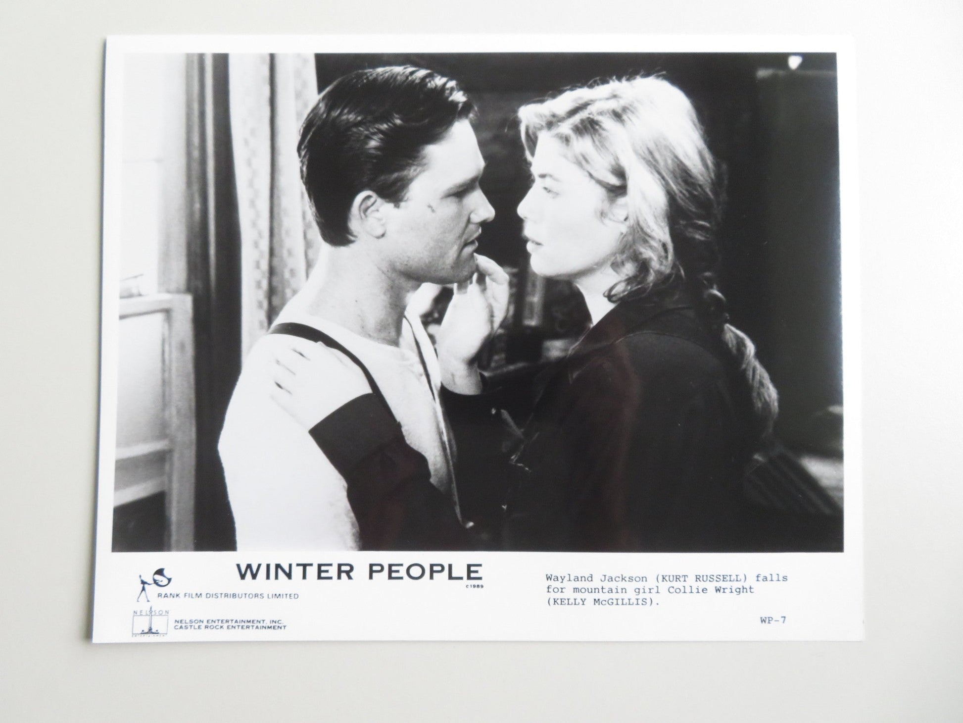 WINTER PEOPLE MOVIE STILL PHOTO LOT OF 9 KURT RUSSELL KELLY MCGILLIS 1989 Movie posters