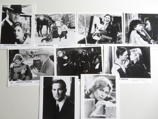 WINTER PEOPLE MOVIE STILL PHOTO LOT OF 9 KURT RUSSELL KELLY MCGILLIS 1989 Movie posters