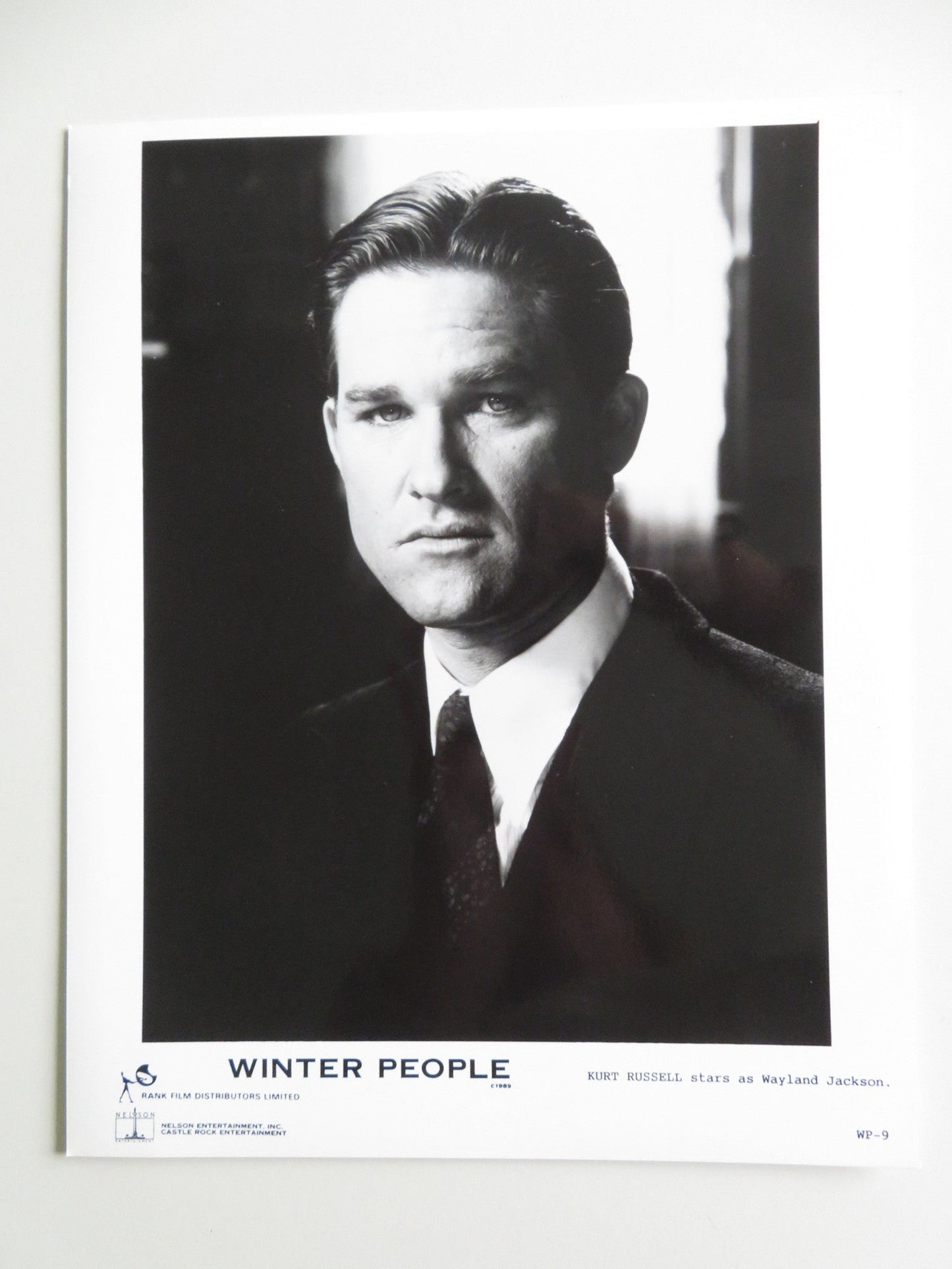 WINTER PEOPLE MOVIE STILL PHOTO LOT OF 9 KURT RUSSELL KELLY MCGILLIS 1989 Movie posters