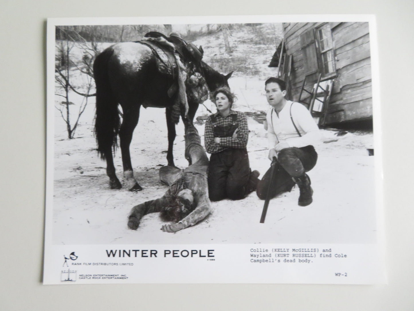 WINTER PEOPLE MOVIE STILL PHOTO LOT OF 9 KURT RUSSELL KELLY MCGILLIS 1989 Movie posters
