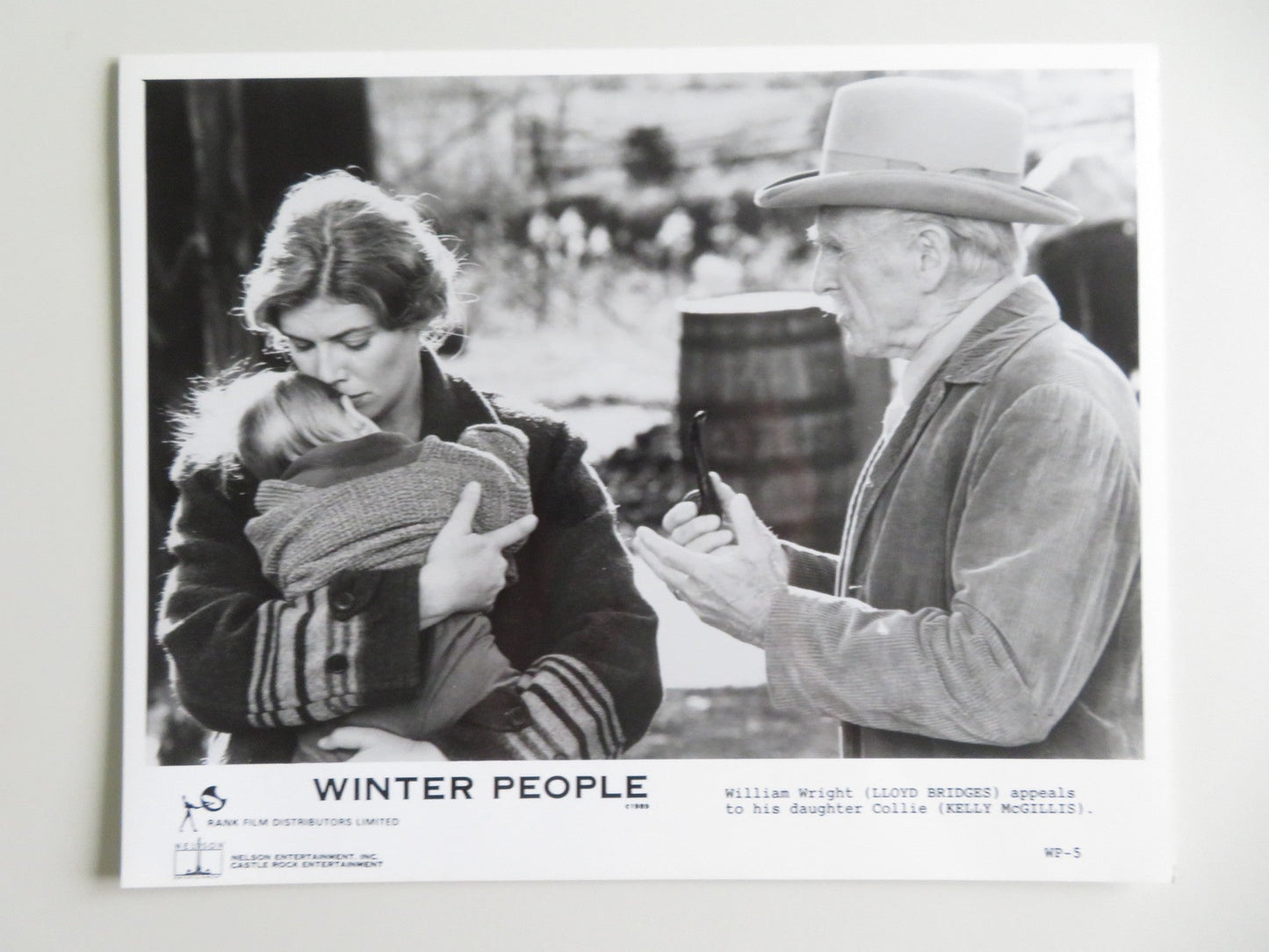 WINTER PEOPLE MOVIE STILL PHOTO LOT OF 9 KURT RUSSELL KELLY MCGILLIS 1989 Movie posters