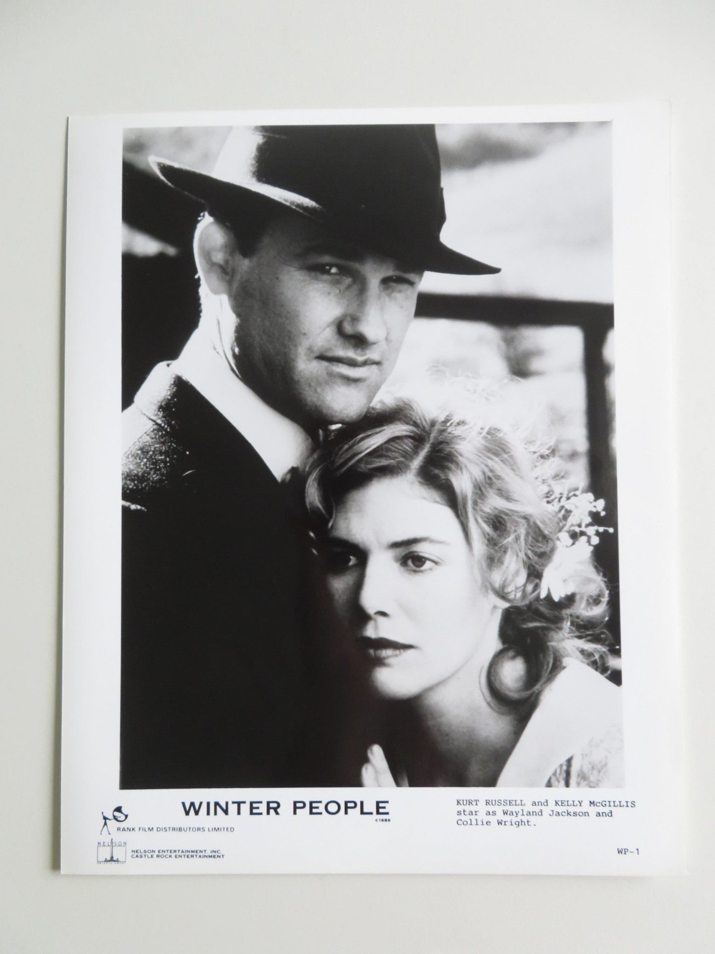 WINTER PEOPLE MOVIE STILL PHOTO LOT OF 9 KURT RUSSELL KELLY MCGILLIS 1989 Movie posters