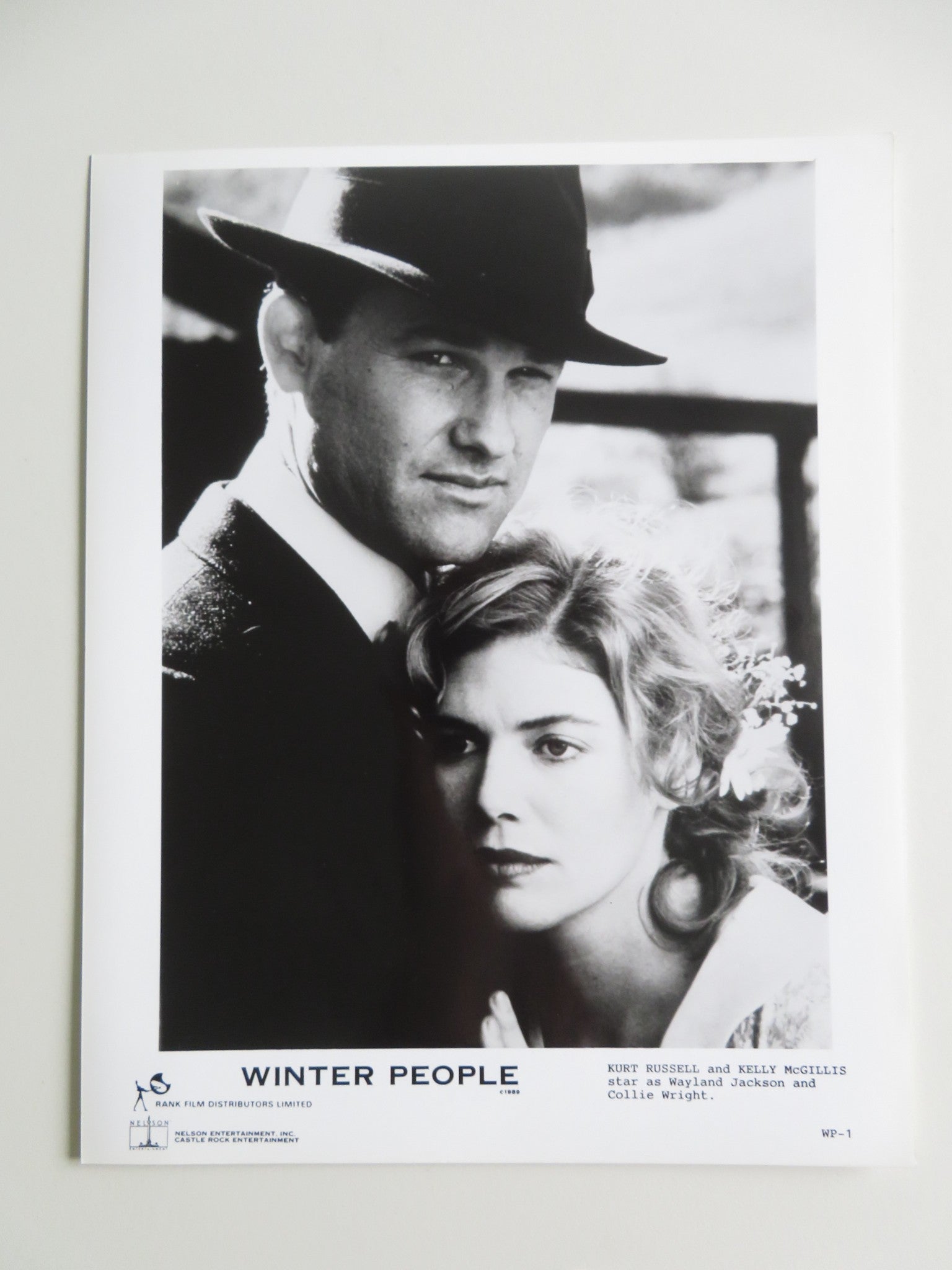 WINTER PEOPLE MOVIE STILL PHOTO LOT OF 9 KURT RUSSELL KELLY MCGILLIS 1989 Movie posters