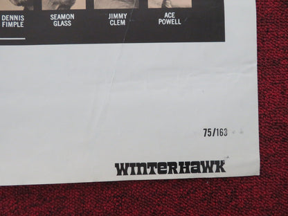 Winterhawk Folded US One Sheet Poster Leif Erickson Michael Dante W. Strode 1975 Movie posters