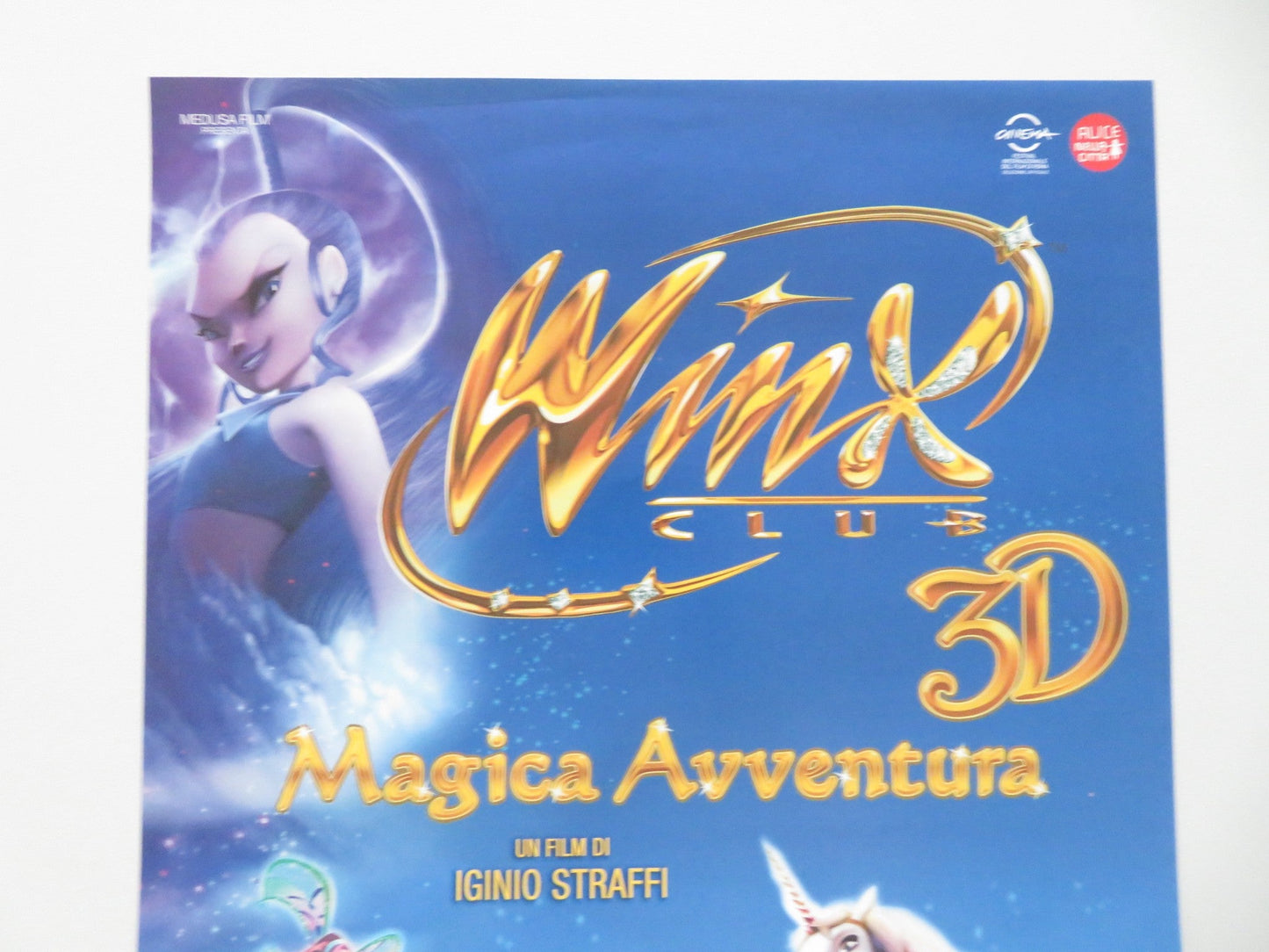 Winx Club 3d Magical Adventure ITALIAN LOCANDINA POSTER Perla Liberatori 2010 Movie posters