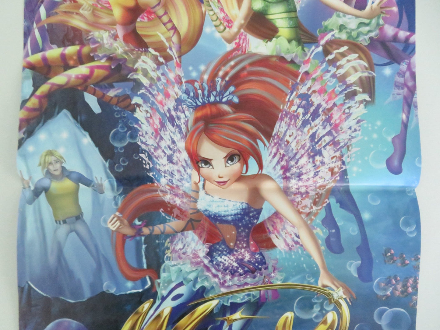 Winx Club: The Mystery of the Abyss Italian Locandina Poster Bognanni 2014 Movie posters