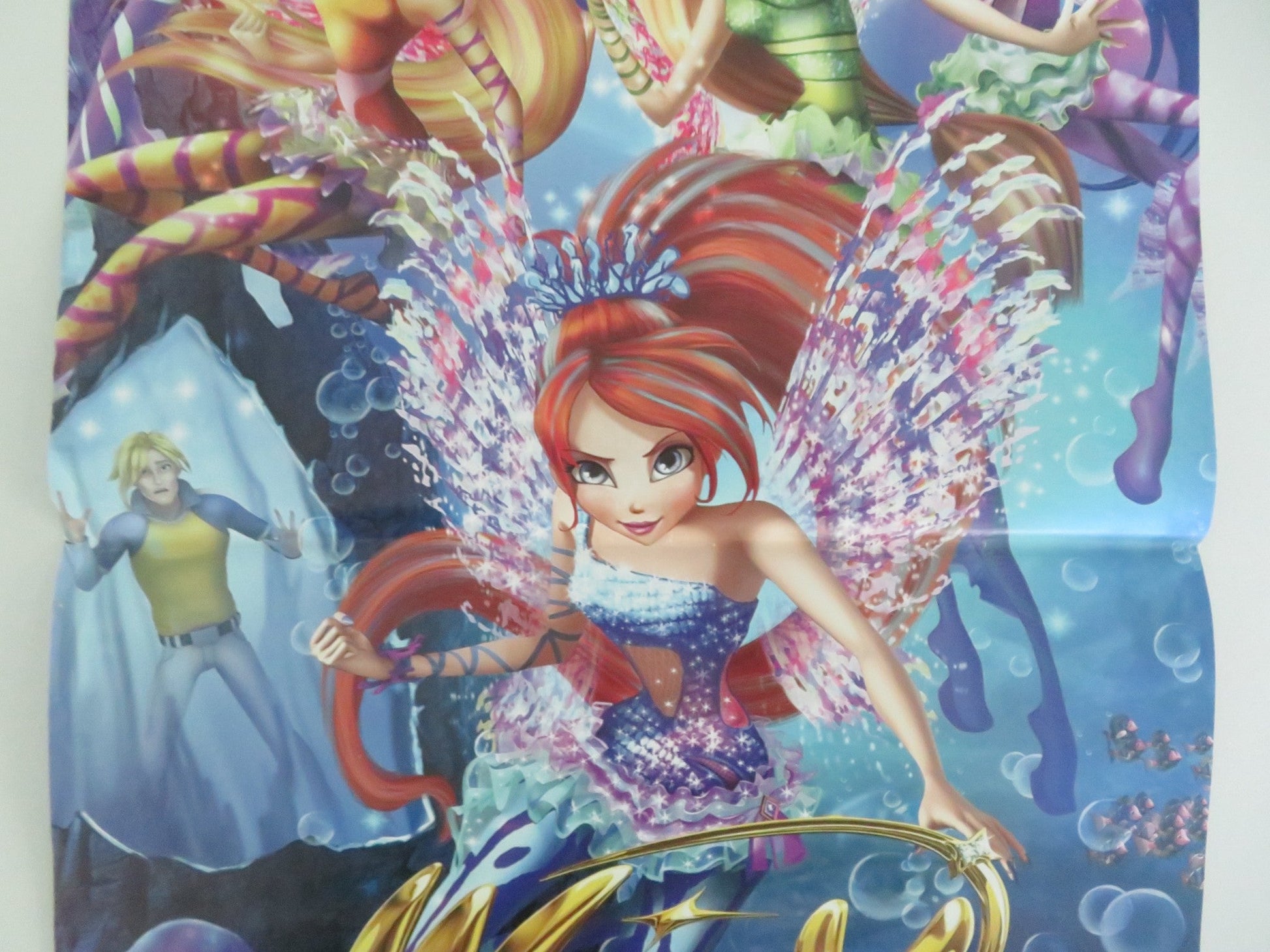 Winx Club: The Mystery of the Abyss Italian Locandina Poster Bognanni 2014 Movie posters