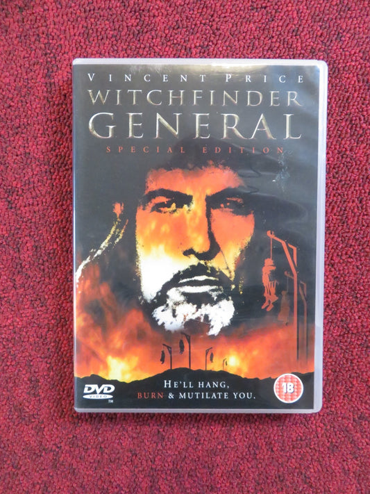 WITCHFINDER GENERAL (DVD) VINCENT PRICE IAN OGILVY 1968 REGION 2 Rendezvous Cinema Movie posters