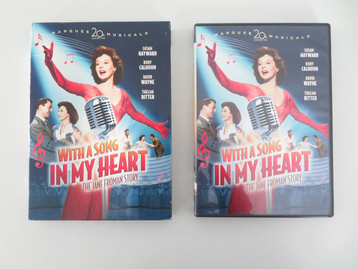 With a Song in My Heart (DVD) Susan Hayward Rory Calhoun 1952 Region 1 Movie posters
