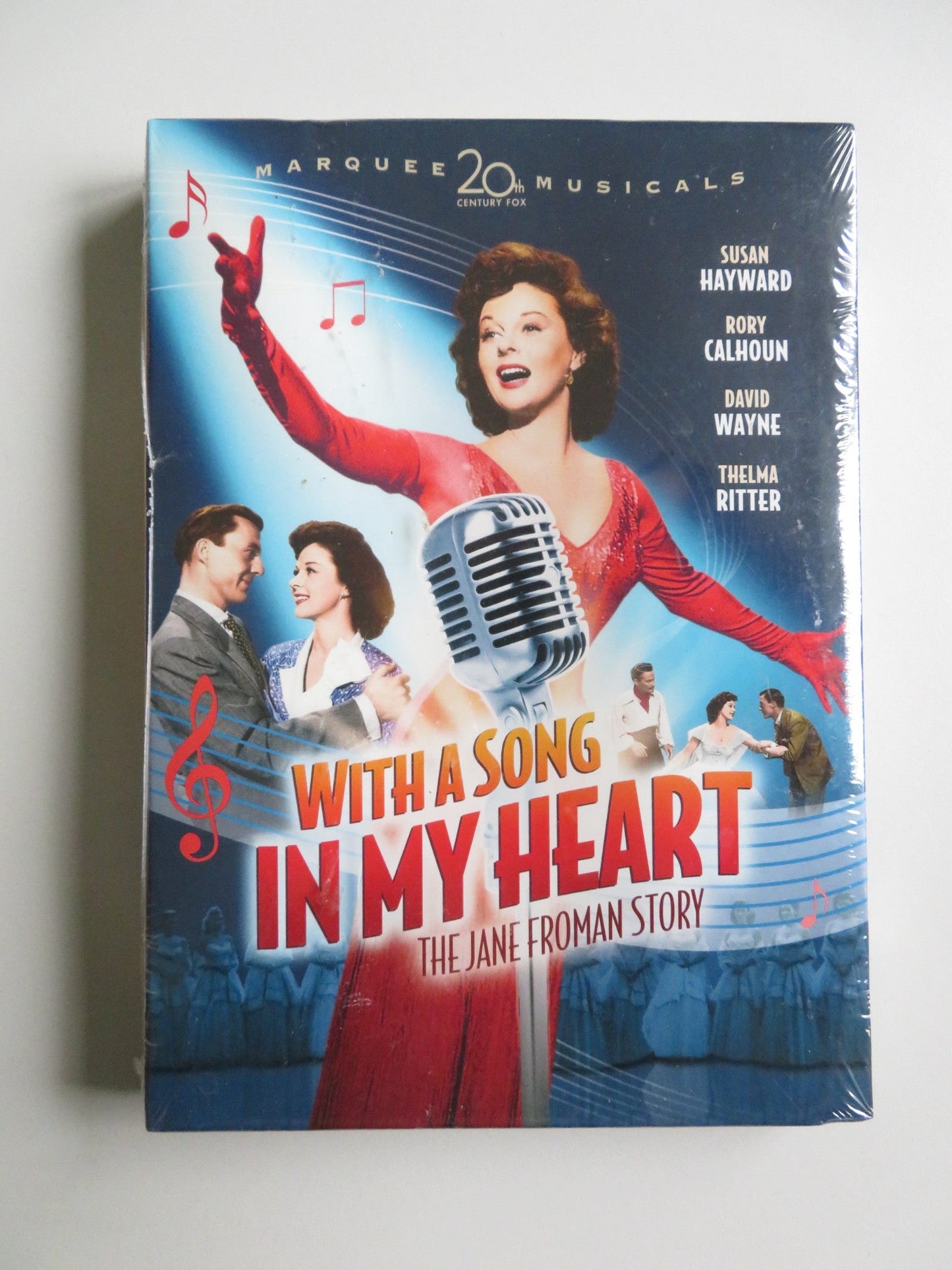 WITH A SONG IN MY HEART (DVD) SUSAN HAYWARD RORY CALHOUN 1952 REGION 1 - Rendezvous Cinema