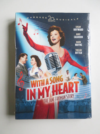 WITH A SONG IN MY HEART (DVD) SUSAN HAYWARD RORY CALHOUN 1952 REGION 1 - Rendezvous Cinema