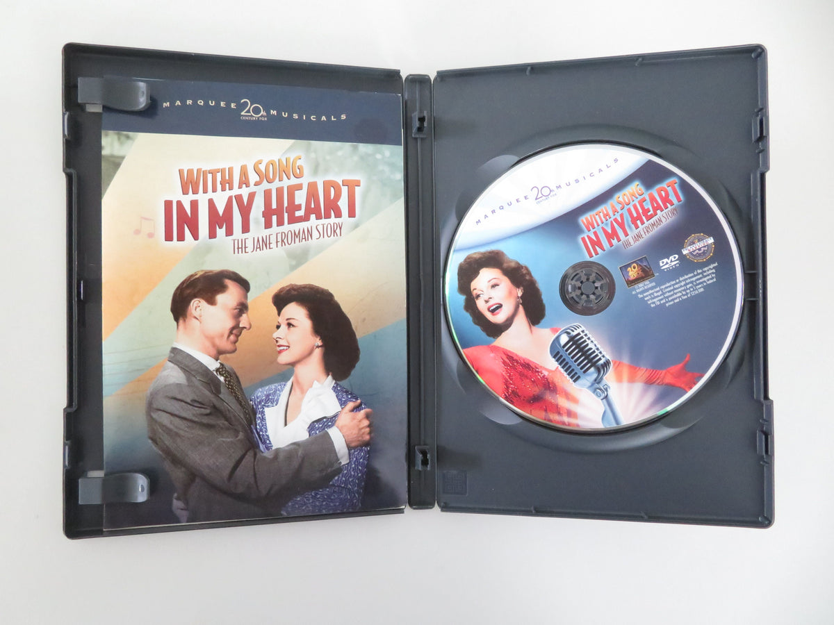 With a Song in My Heart (DVD) Susan Hayward Rory Calhoun 1952 Region 1 Movie posters