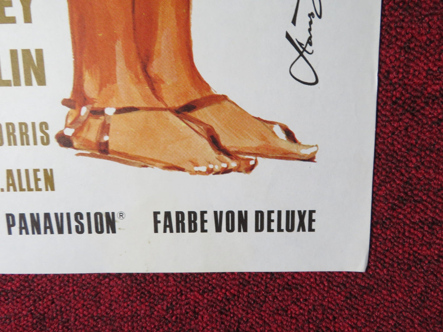 WITH SIX YOU GET EGGROLL GERMAN A1 POSTER FOLDED DORIS DAY BRIAN KEITH 1969 Rendezvous Cinema Movie posters