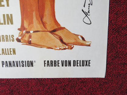 WITH SIX YOU GET EGGROLL GERMAN A1 POSTER FOLDED DORIS DAY BRIAN KEITH 1969 Rendezvous Cinema Movie posters