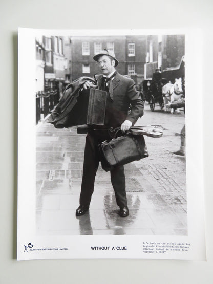 WITHOUT A CLUE MOVIE STILL PHOTO LOT OF 10 MICHAEL CAINE BEN KINGSLEY 1988 Movie posters
