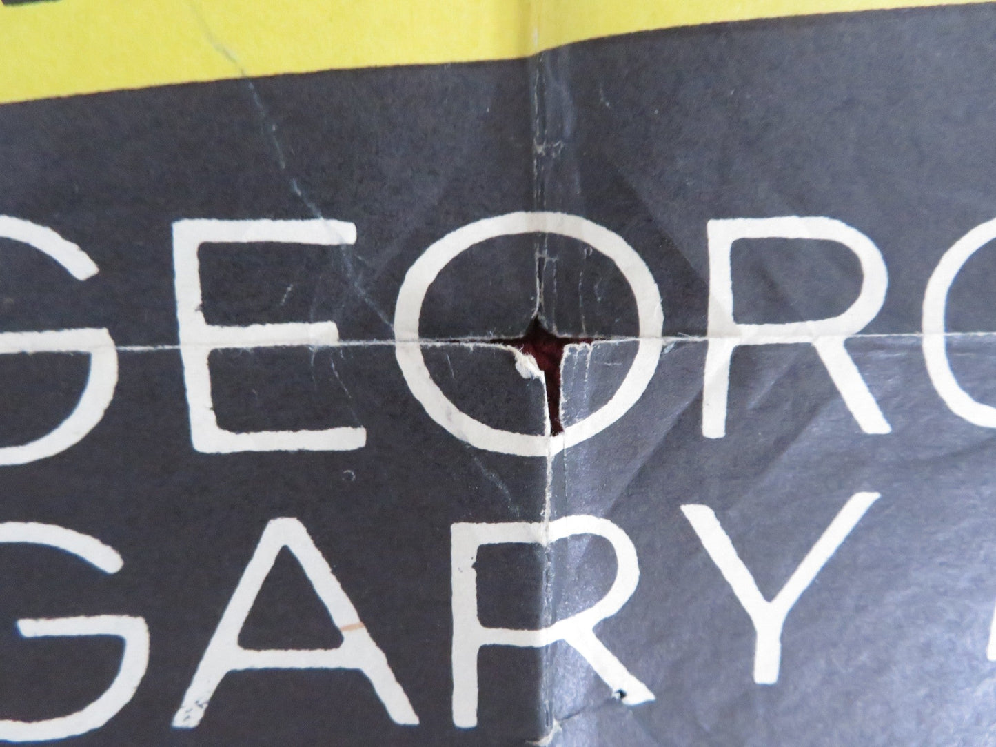 WITNESS TO MURDER FOLDED US ONE SHEET POSTER BARBARA STANWYCK G. SANDERS 1954 Rendezvous Cinema Movie posters