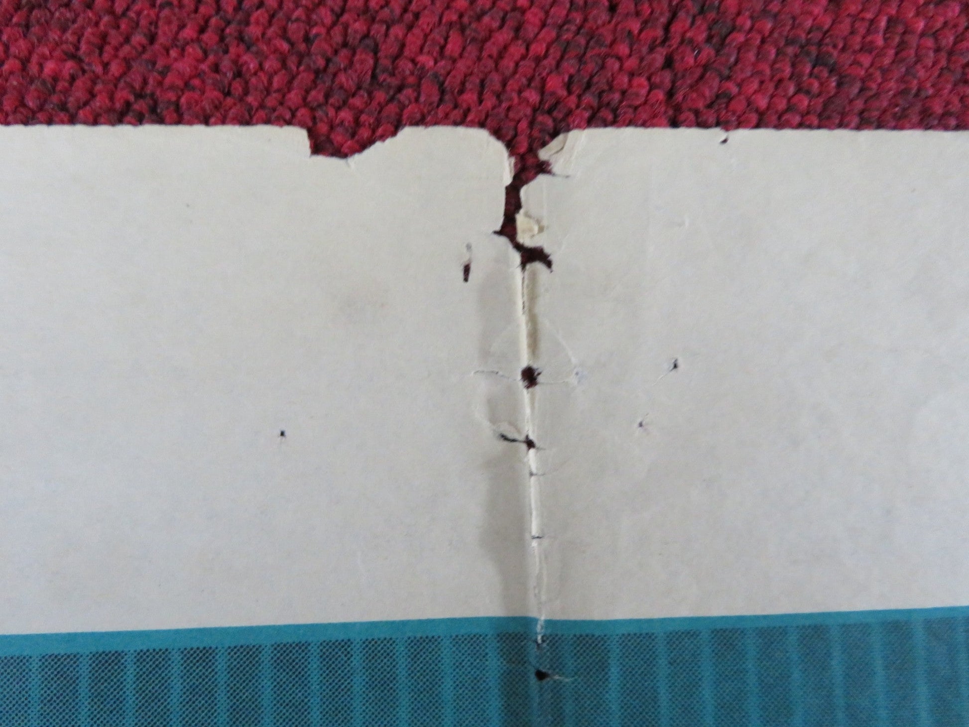 WITNESS TO MURDER FOLDED US ONE SHEET POSTER BARBARA STANWYCK G. SANDERS 1954 Rendezvous Cinema Movie posters