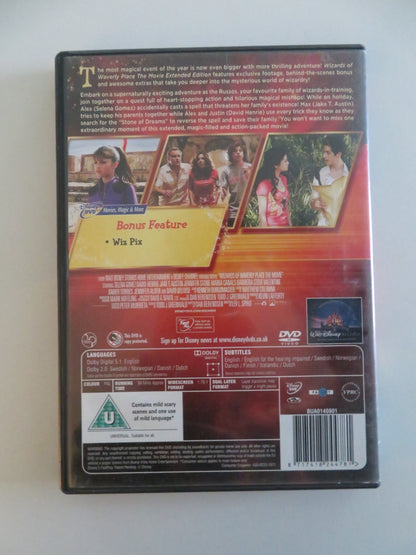 WIZARDS OF WAVERLY PLACE: THE MOVIE - EXTENDED EDITION (DVD) 2009 REGION 2 Movie posters