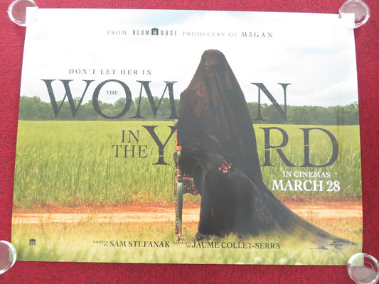 WOMAN IN THE YARD UK QUAD ROLLED POSTER DANIELLE DEADWYLER O. OKPOKWASILI 2025 Movie posters