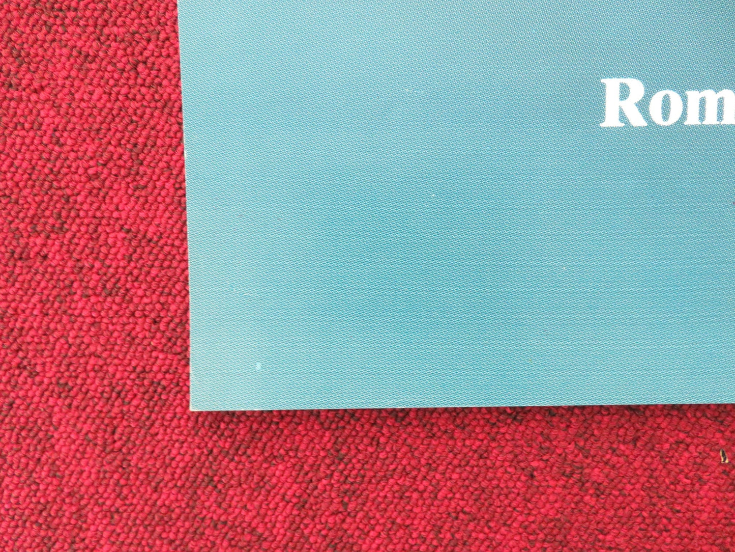 WOMANLIGHT DANISH POSTER ROLLED YVES MONTAND ROMY SCHNEIDER 1980 Movie posters