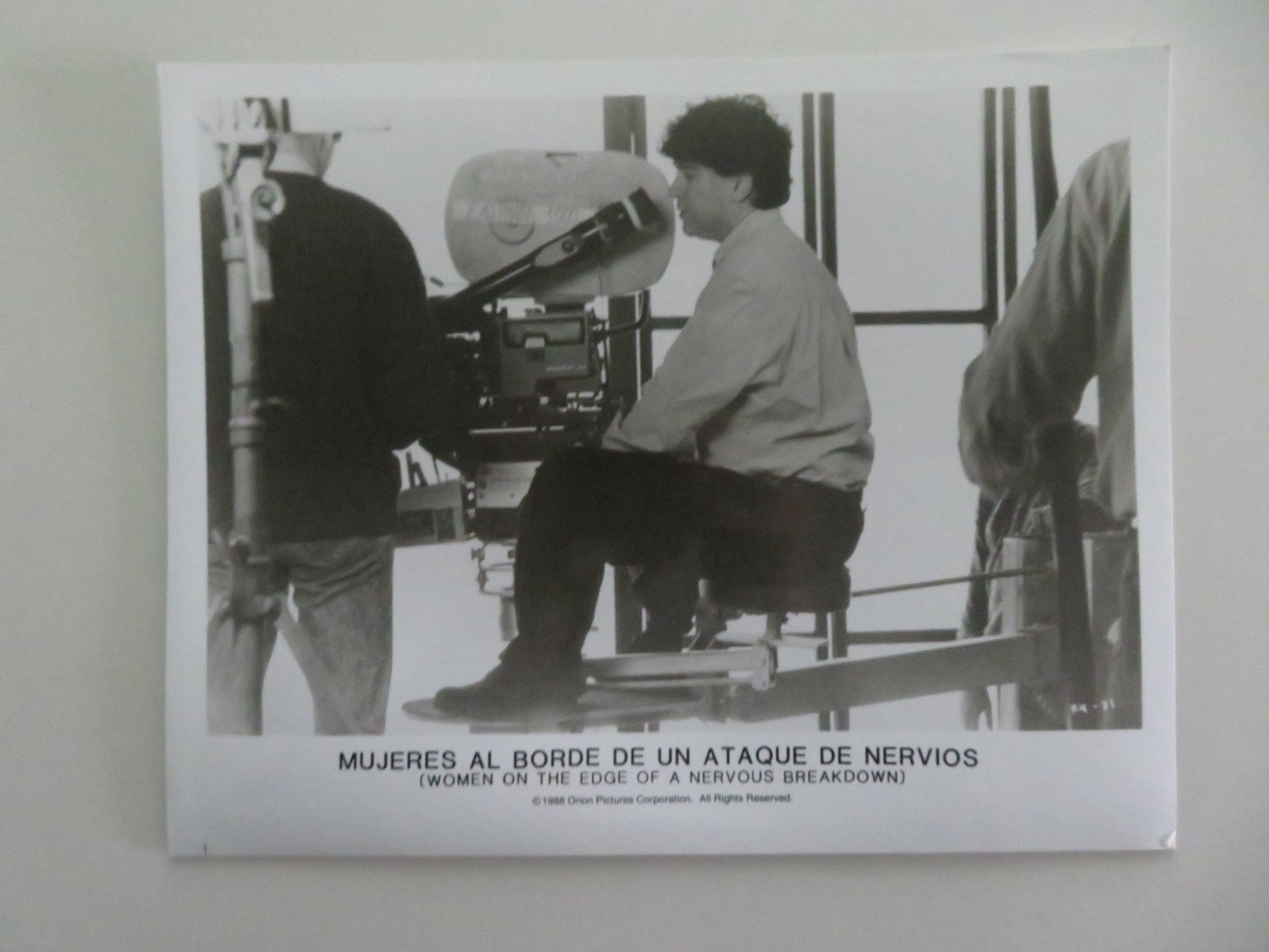 Women On The Verge Of A Nervous Breakdown - B MOVIE STILL PHOTO LOT OF 3 1988 Movie posters