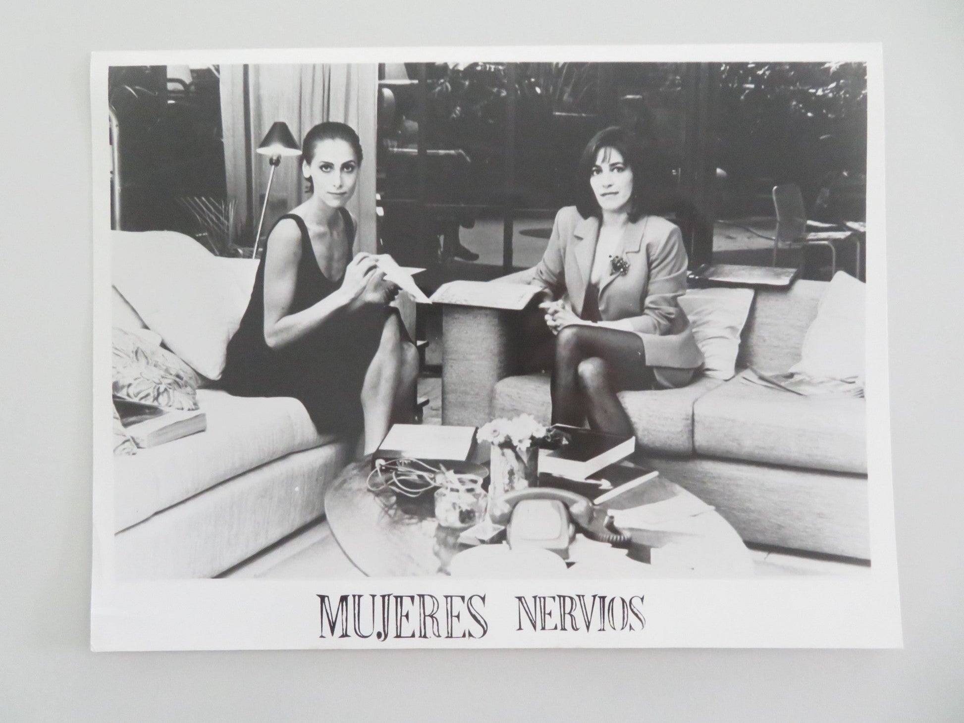 WOMEN ON THE VERGE OF A NERVOUS BREAKDOWN MOVIE STILL PHOTO CARMEN MAURA 1988 Movie posters