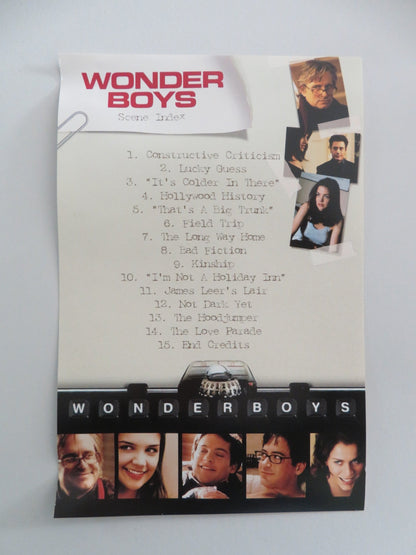 WONDER BOYS (DVD) MICHAEL DOUGLAS KATIE HOLMES 2000 REGION 2 Movie posters