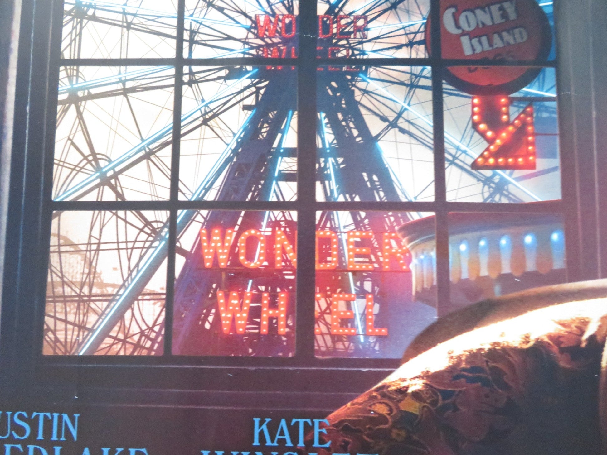 WONDER WHEEL UK QUAD ROLLED POSTER KATE WINSLET JUSTIN TIMBERLAKE 2017 Rendezvous Cinema Movie posters