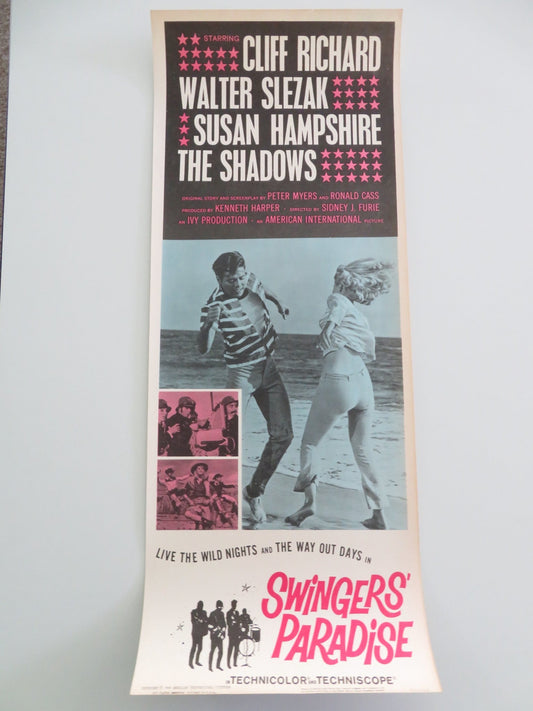 Wonderful Life US Insert Poster Cliff Richard Susan Hampshire 1965 Movie posters