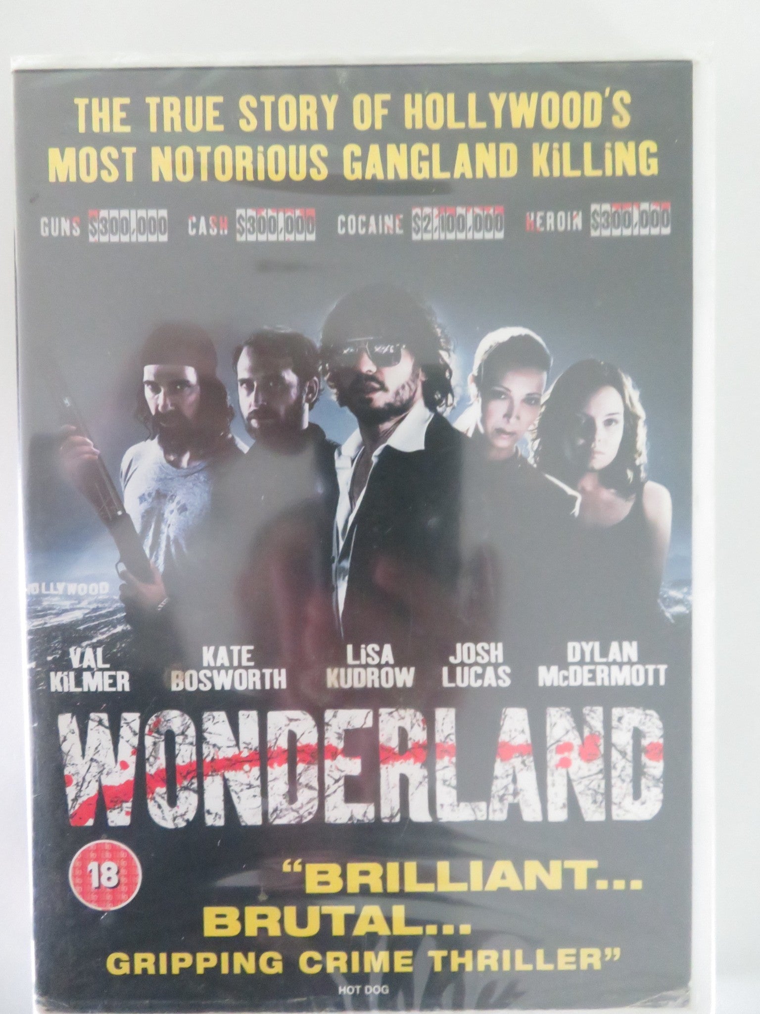 WONDERLAND (DVD) VAL KILMER KATE BOSWORTH 2003 REGION 2 Movie posters