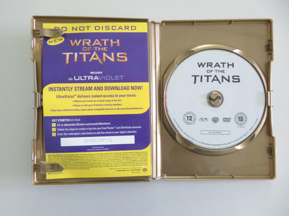 Wrath of the Titans (DVD) Sam Worthington Liam Neeson 2012 Region 2 Movie posters