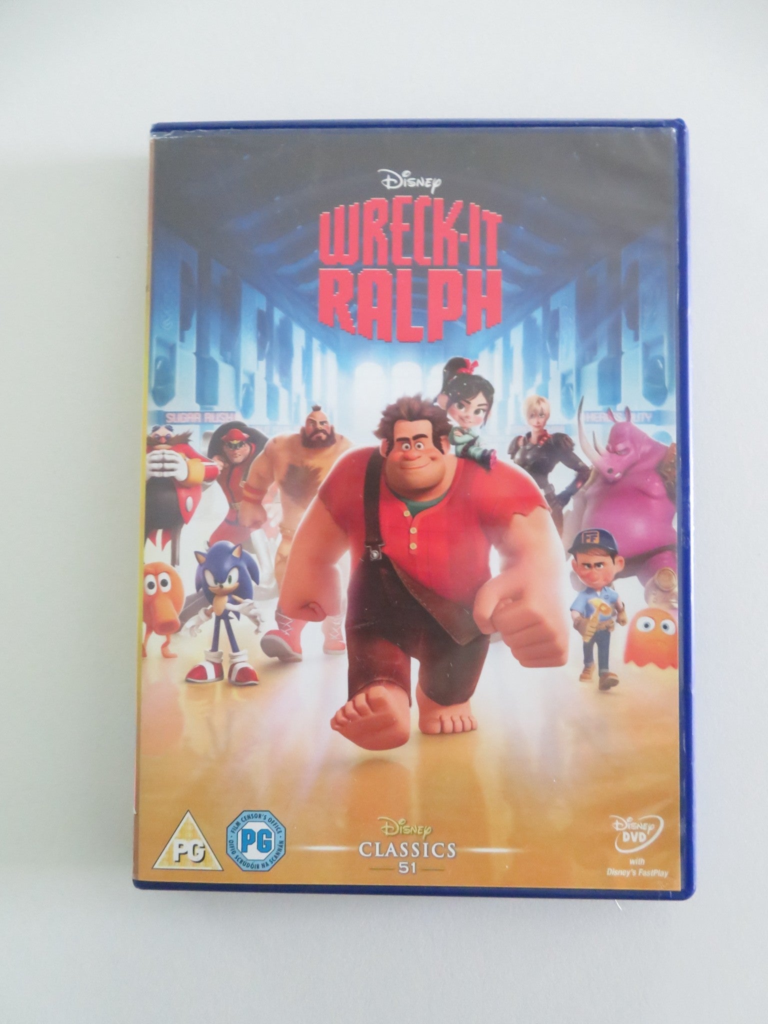 Wreck it Ralph (DVD) Disney John C. Reilly Sarah Silverman 2012 Region 2 Movie posters