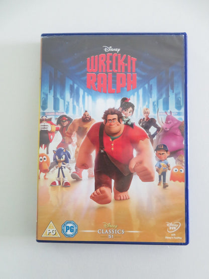 Wreck it Ralph (DVD) Disney John C. Reilly Sarah Silverman 2012 Region 2 Movie posters