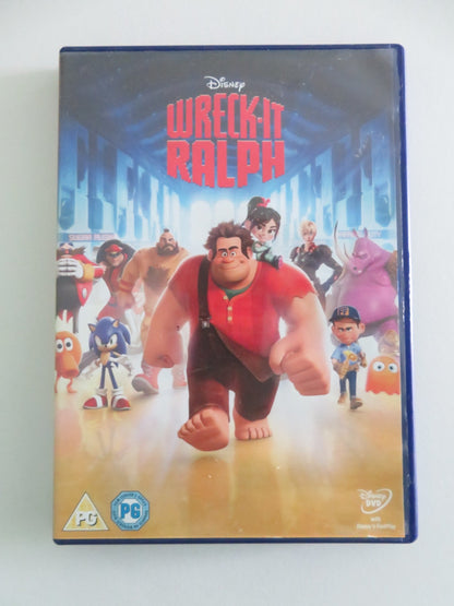 Wreck - It Ralph (DVD) Disney John C. Reilly Sarah Silverman 2012 Region 2 Movie posters