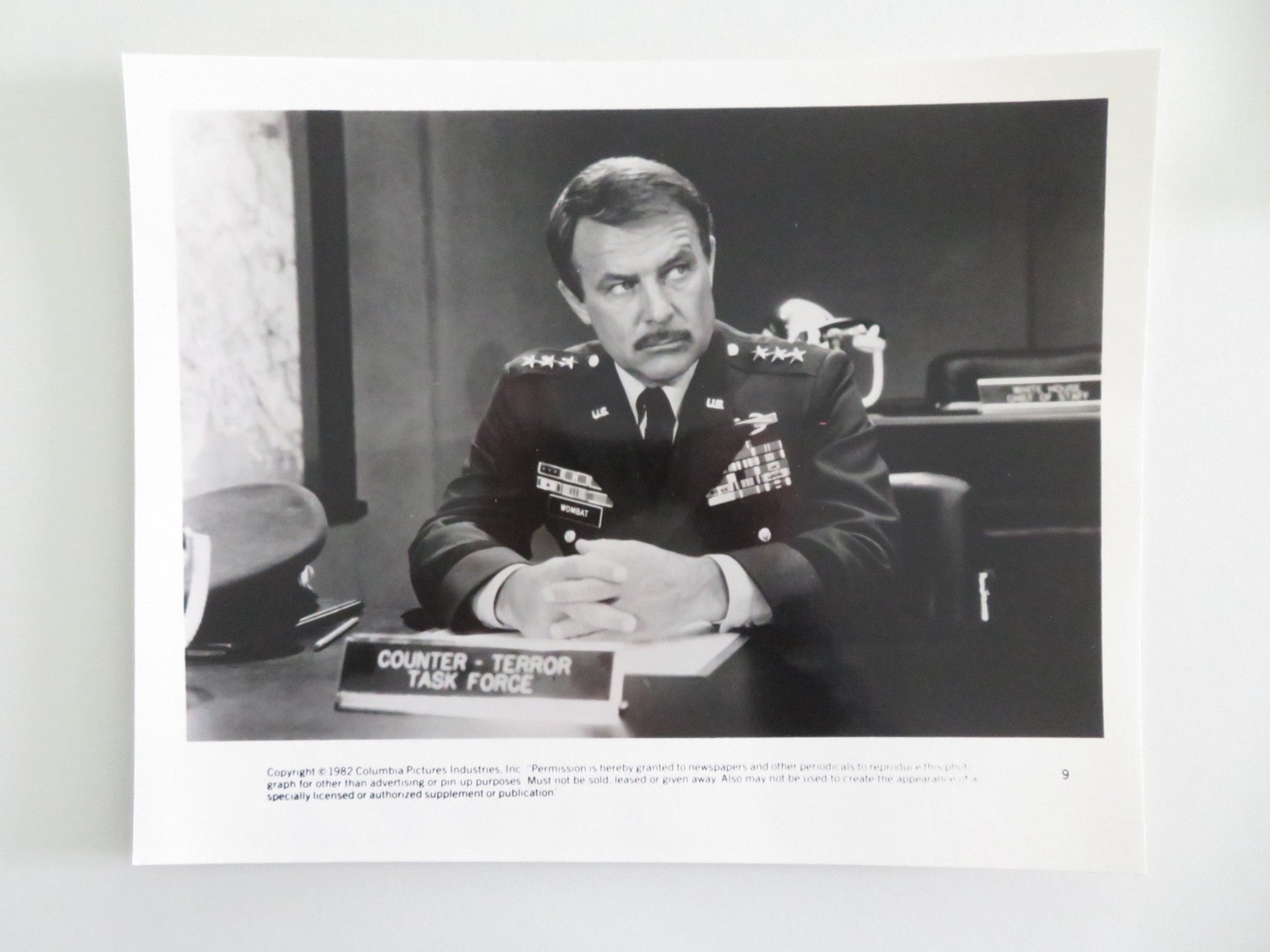 WRONG IS RIGHT - A MOVIE STILL PHOTO LOT OF 5 SEAN CONNERY KATHARINE ROSS 1982 Movie posters