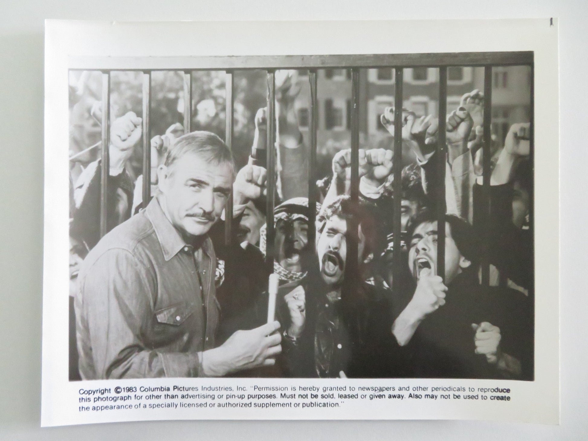 WRONG IS RIGHT - B MOVIE STILL PHOTO LOT OF 3 SEAN CONNERY KATHARINE ROSS 1982 Movie posters