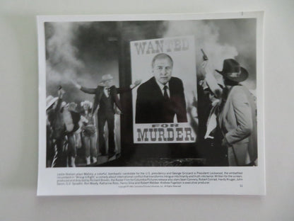 Wrong Is Right - C MOVIE STILL PHOTO LOT OF 7 SEAN CONNERY LESLIE NIELSEN 1982 Movie posters