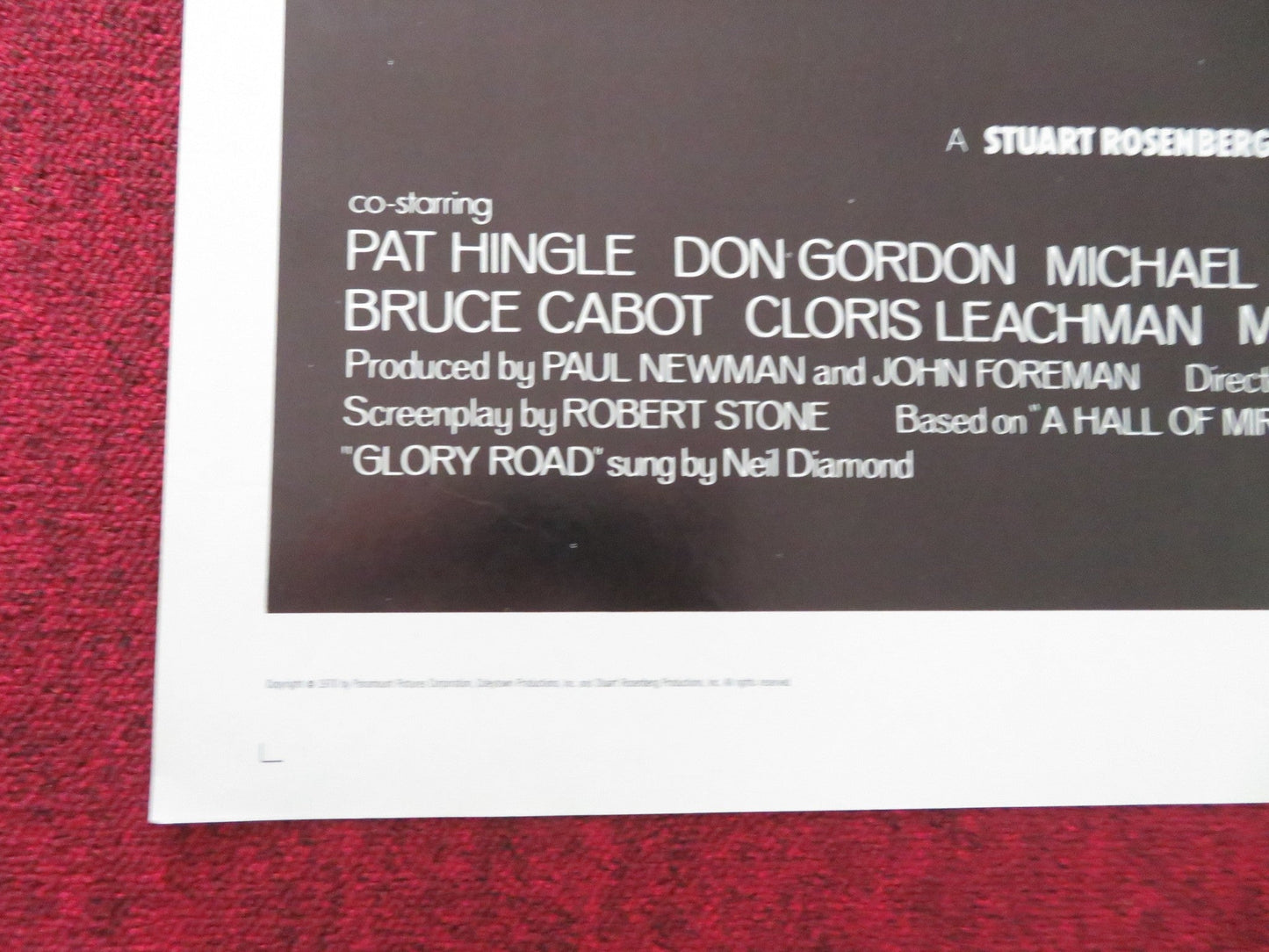 WUSA FOLDED US ONE SHEET POSTER PAUL NEWMAN JOANNE WOODWARD 1970 Movie posters