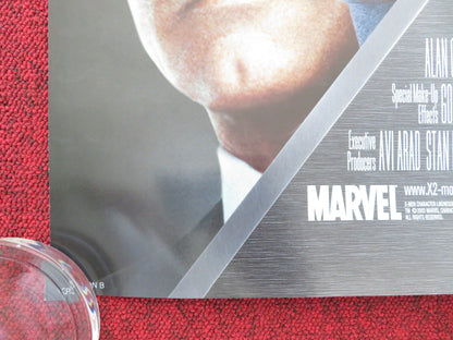 X - MEN 2 VERSION B US ONE SHEET ROLLED POSTER PATRICK STEWART HUGH JACKMAN 2003 Movie posters