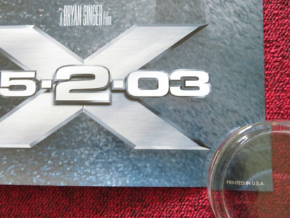 X - MEN 2 - VERSION D US ONE SHEET ROLLED POSTER HUGH JACKMAN PATRICK STEWART 2003 Rendezvous Cinema Movie posters